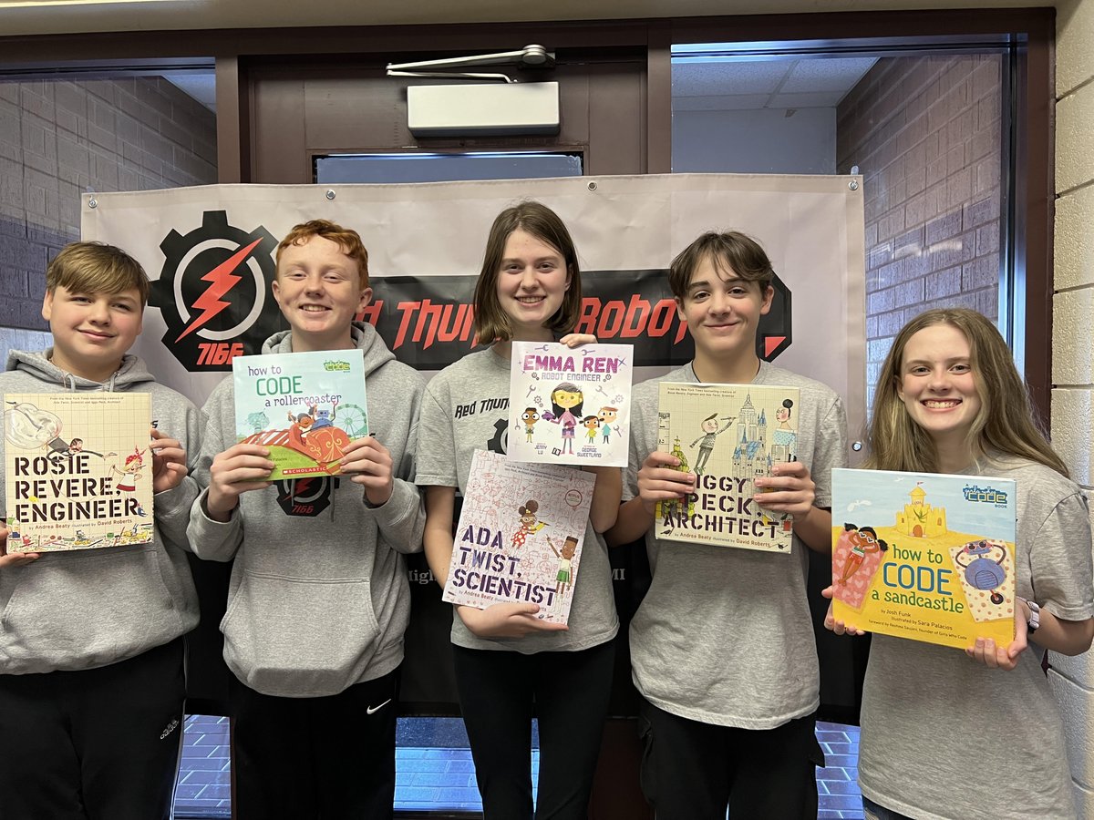 Red Thunder Robotics (@redthunder7166) on Twitter photo Thank you to LEAF for your generous grant. We used some of your generosity to educate our ECEC about STEM.
#chargedup #frc #First #firstinspires #firstrobotics #robotics #stem #stemeducation #womeninstem #omgrobots Thank you to LEAF for your generous grant. We used some of your generosity to educate our ECEC about STEM.
#chargedup #frc #First #firstinspires #firstrobotics #robotics #stem #stemeducation #womeninstem #omgrobots