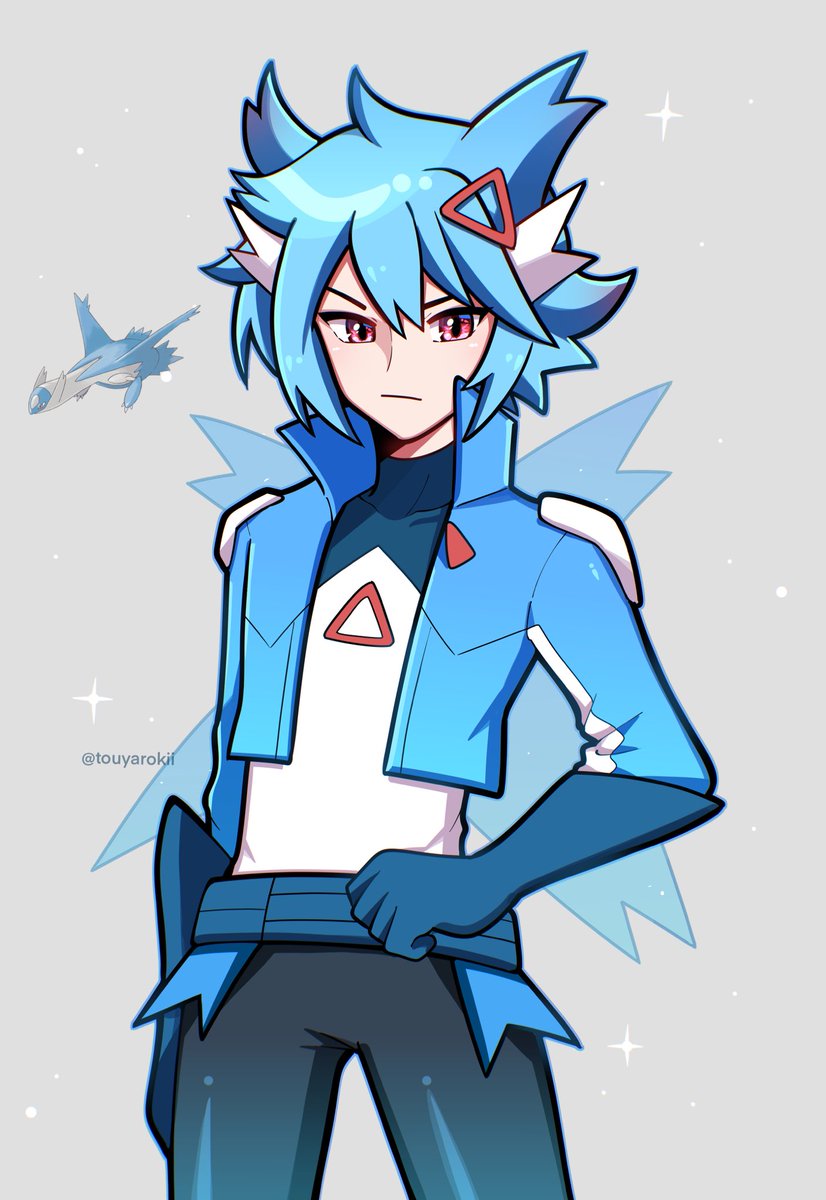 Touyarokii's tweet photo. Latios Pokemon Gijinka ✨ https://t.co/qNneBfkcnO