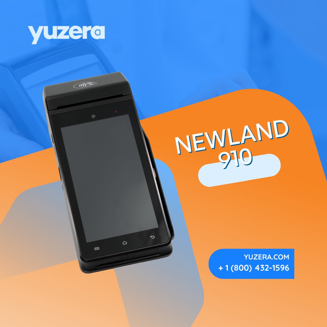 YuzeraOfficial's tweet photo. This lightning-fast, wireless POS device is packed with built-in features that help you provide top-notch service to your customers - no matter where you are. 

Contact us to learn more today https://t.co/eQIRbvVDAF

-
#NewlandN910 #WirelessPOS #AnywhereBusiness https://t.co/tdkdjQZIKh