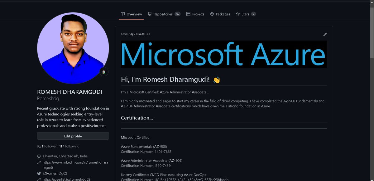 RomeshDg02's tweet photo. #GitHub #githubprofile #projects #repository
Link > https://t.co/n5wWzXDLPn https://t.co/acArFRl7n0