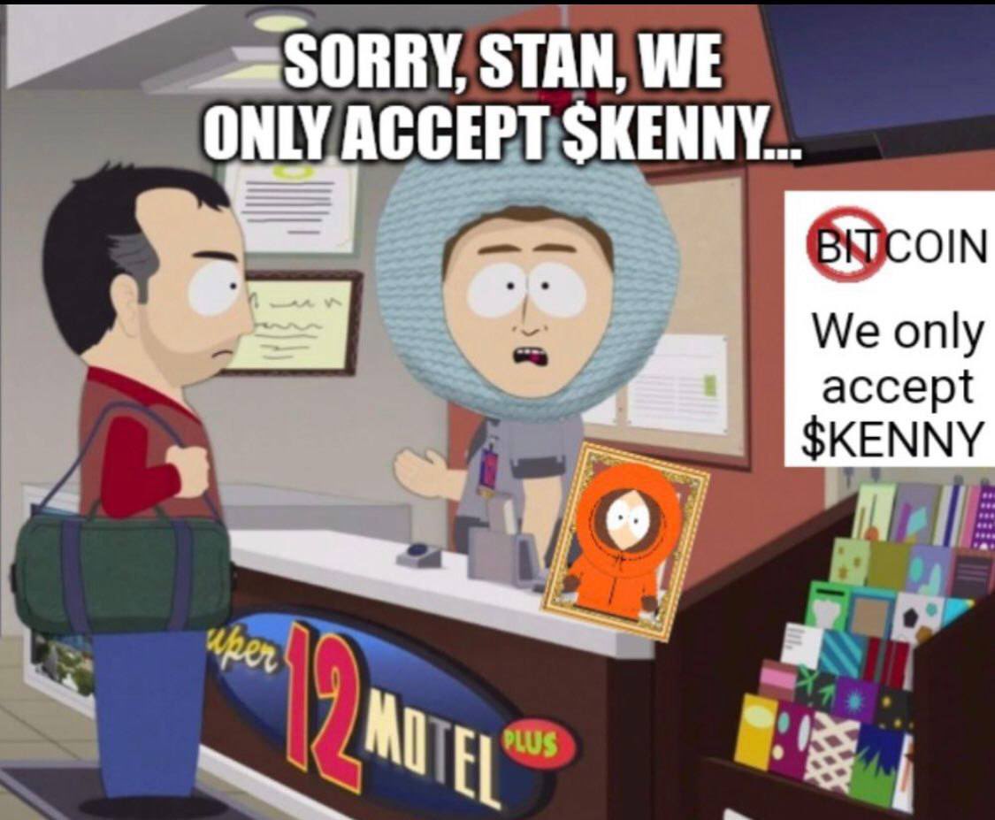 $KENNY is the future of crypto!