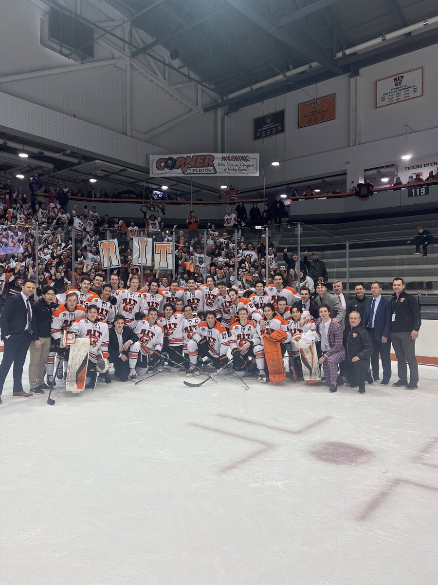 Congrats 2023 Atlantic Hockey Regular Season Champions! #RITHawkey