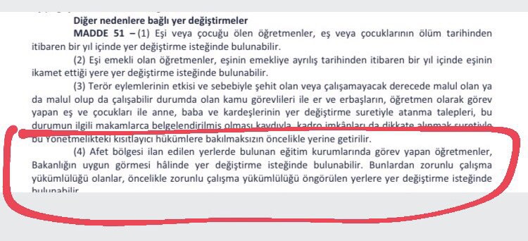 Depremden etkilenen, ohal ilan edilen 10 ildeki öğretmenlere diğer illere tayin hakkı verilmelidir. Öğretmenlerin de eşleri çocukları var, güvene ihtiyacımız var hepimiz iki büyük depremden olumsuz etkilendik. Çocuklarımızı güvende tutmak istiyoruz.  <a href="/tcmeb/">Millî Eğitim Bakanlığı</a>
#MebOhalTayiniHaktır