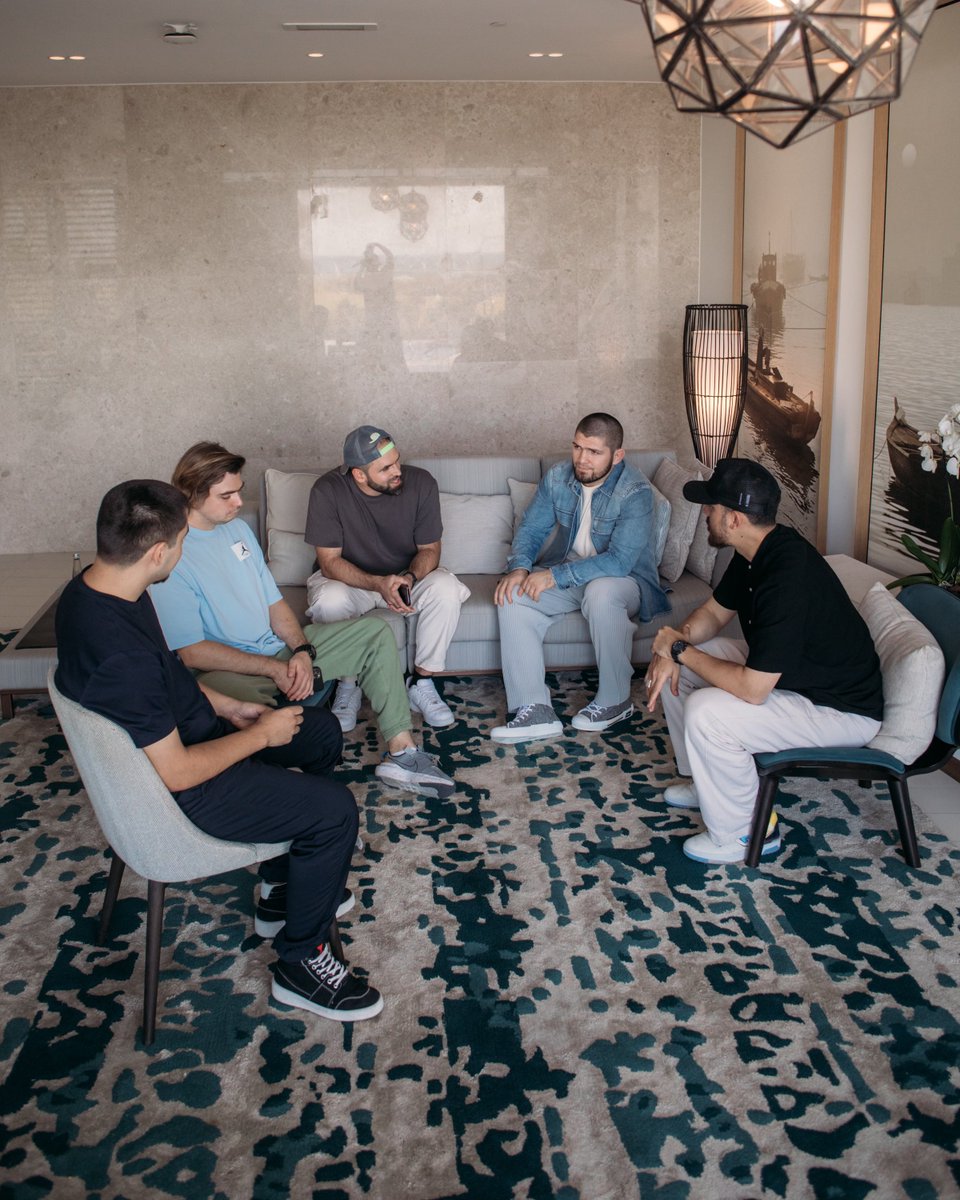 gameplan_io's tweet photo. We are proud to announce Khabib Nurmagomedov to be part of our Gameplan team! Get ready for some exclusive experience with one of the greatest athletes in history! Stay tuned and lets welcome our champion!

@TeamKhabib #gameplan #Eagles #khabib #Metaverse https://t.co/SPJ7kwAliI