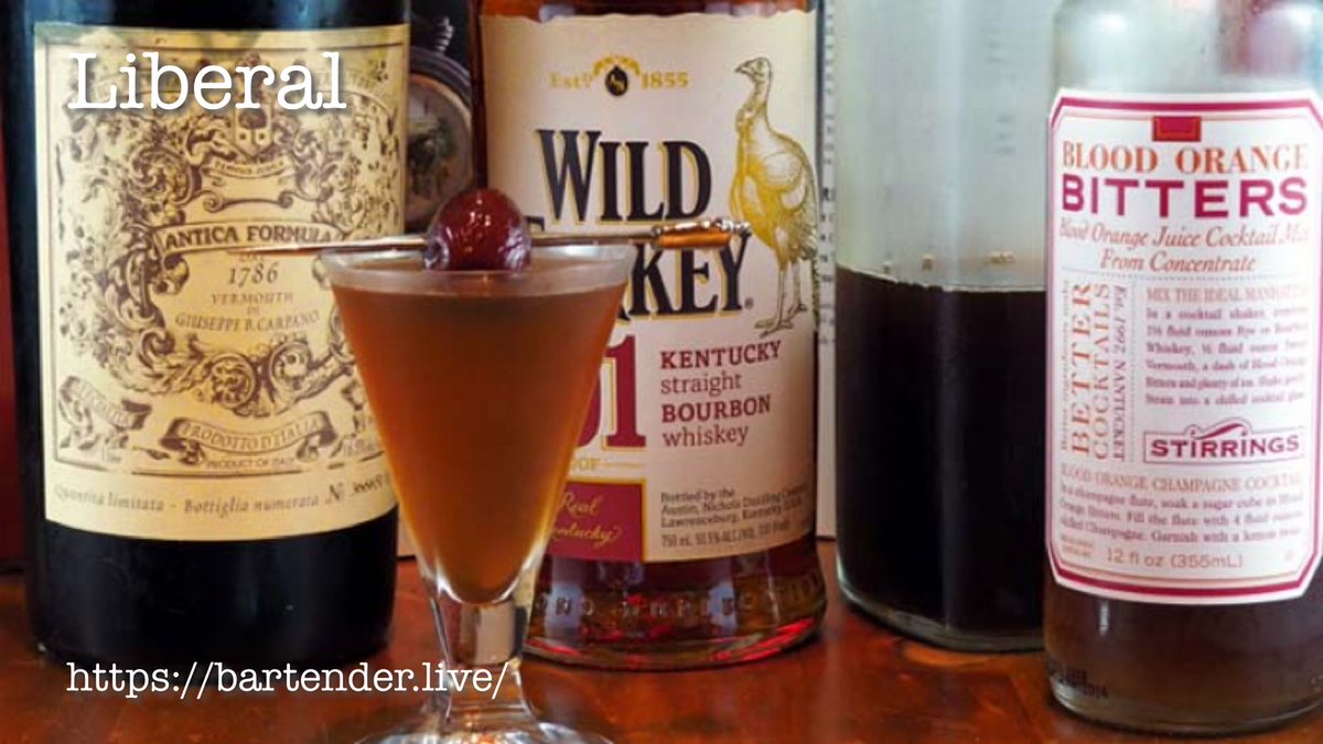 bartender_live's tweet photo. Liberal #Cocktail #Recipe

https://t.co/HUMTfRvQCI https://t.co/zEok3TKCD1