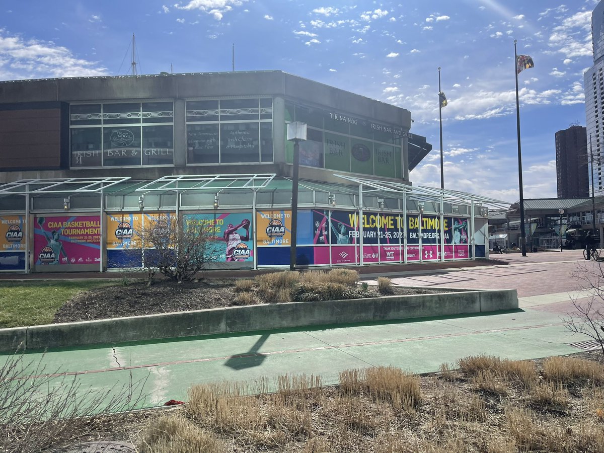 CIAACommish's tweet photo. @BaltimoreMD thank you for creating lots of space for @CIAAForLife #ciaatourney #creatingnewmemories #ciaa #grateful #HBCUpride https://t.co/BE0IHHyCME