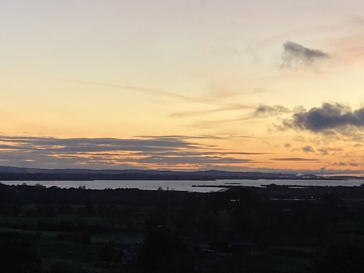 #SunsetOnTheShannon