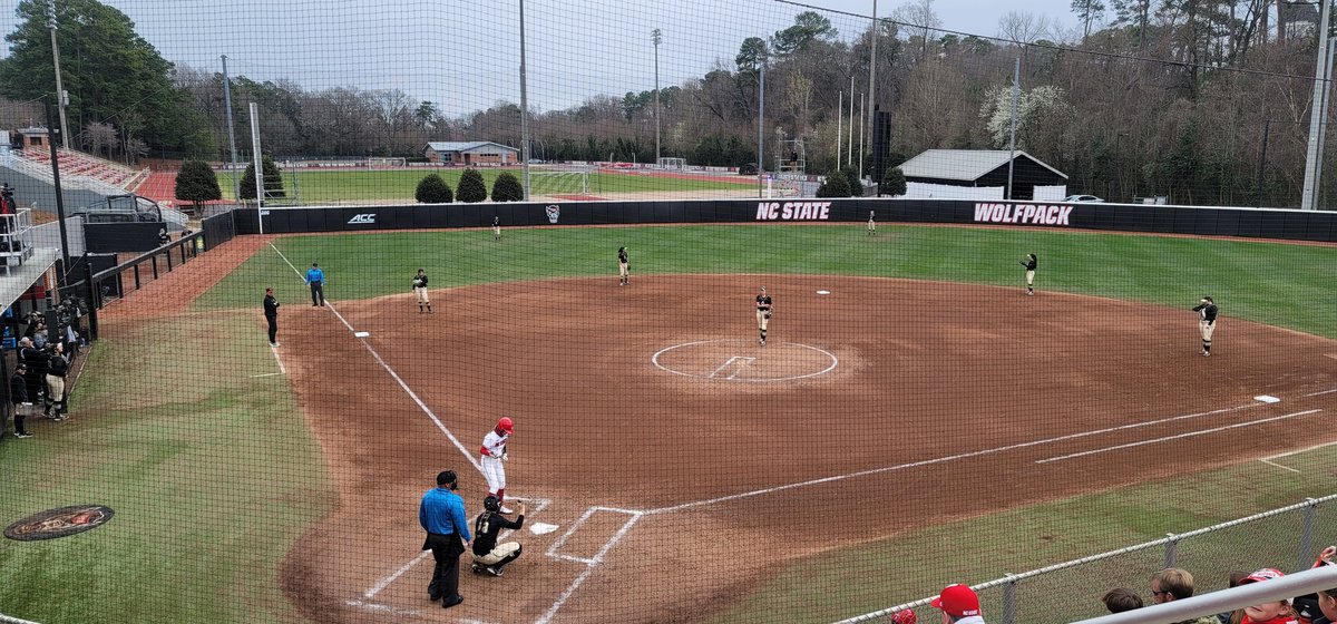 ahutto's tweet photo. Day 3 view! Let's Go Wolfpack! Let's Hannah 77! https://t.co/BPZqLjWRYF