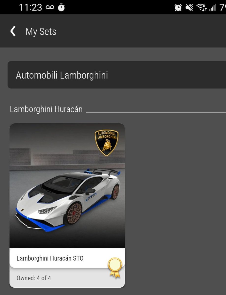 Amazing Lambo day.
Got a rare on drop sold it at $240 bought back at $150. Got a 4 min rebound UR, held it. Bought 2 SR's for $850, sold one for just $80 profit, got nervous!
Bought an UC for $120 to complete the set.
We'll see what happens!🫣😅