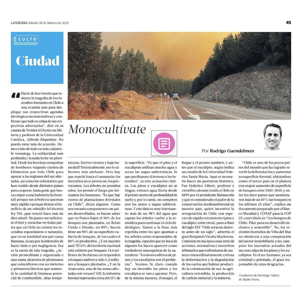 Muy buena columna de <a href="/guendelman/">Rodrigo Guendelman</a>. Es demasiada la catástrofe como para usarla para golpear al que no te gusta. Objetividad y colaboración.