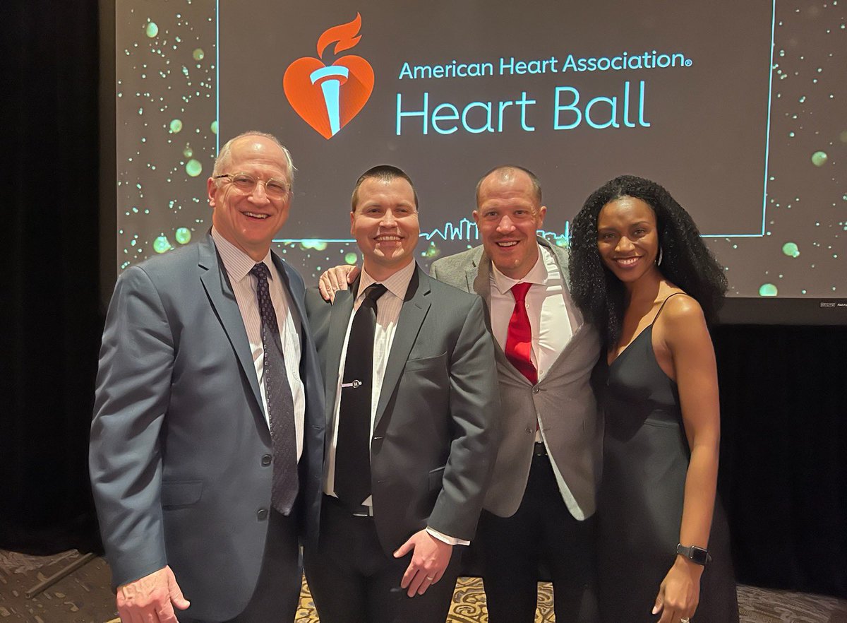 ryanstephens901's tweet photo. great to be with my phenomenal ACHD team at the Mid-South @American_Heart Heart Ball last night. fortunate to receive excellent care from this group while working side by side in the @LeBonheurChild ACHD program. #1in100 #CardioTwitter #ACHD #901memphis #NPslead https://t.co/EwACFdsamh