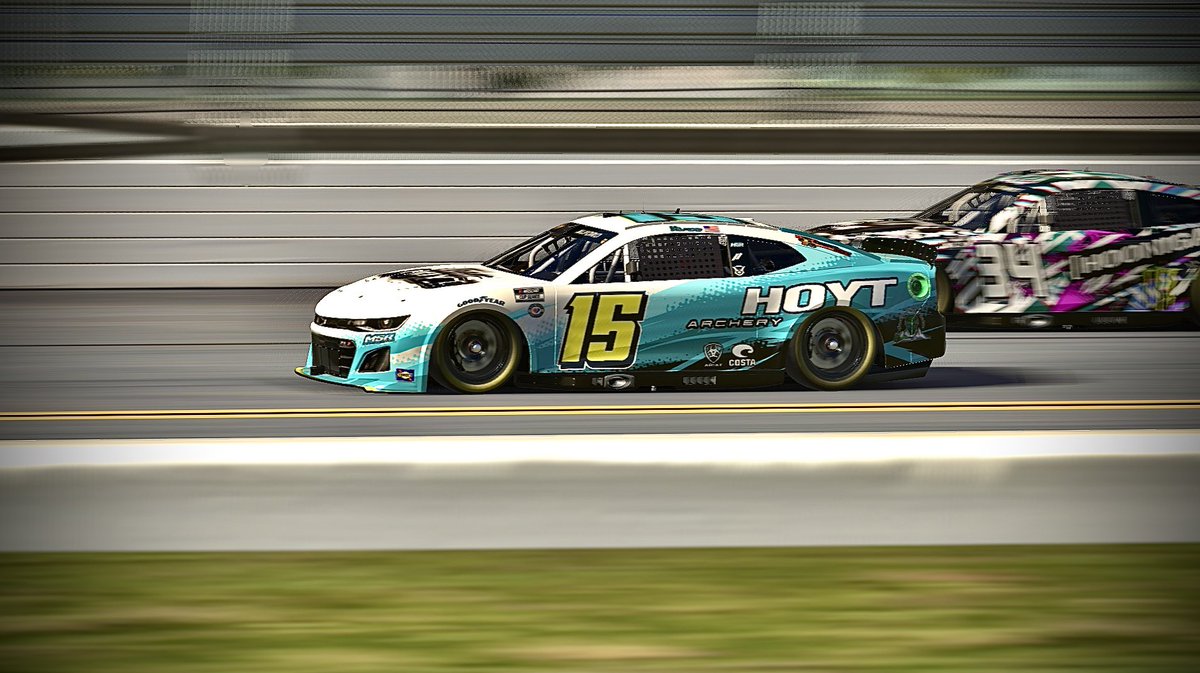 nalfordracing's tweet photo. Well, the Daytona 500 is a wrap. Race didn’t go the way we wanted and kept getting involved in other peoples wrecks. That’s plate racing though.
Q: P22
F: P21 -2 Laps
#iRacing #eSports #SimRacing #SimSport #fanatec #elgato #GTOmega #Prime https://t.co/8eYb1O9x9i