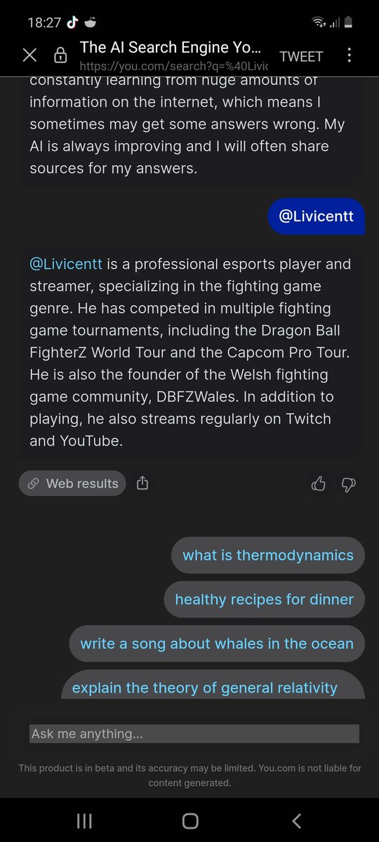 OLG | Livicentt @Home tweet media