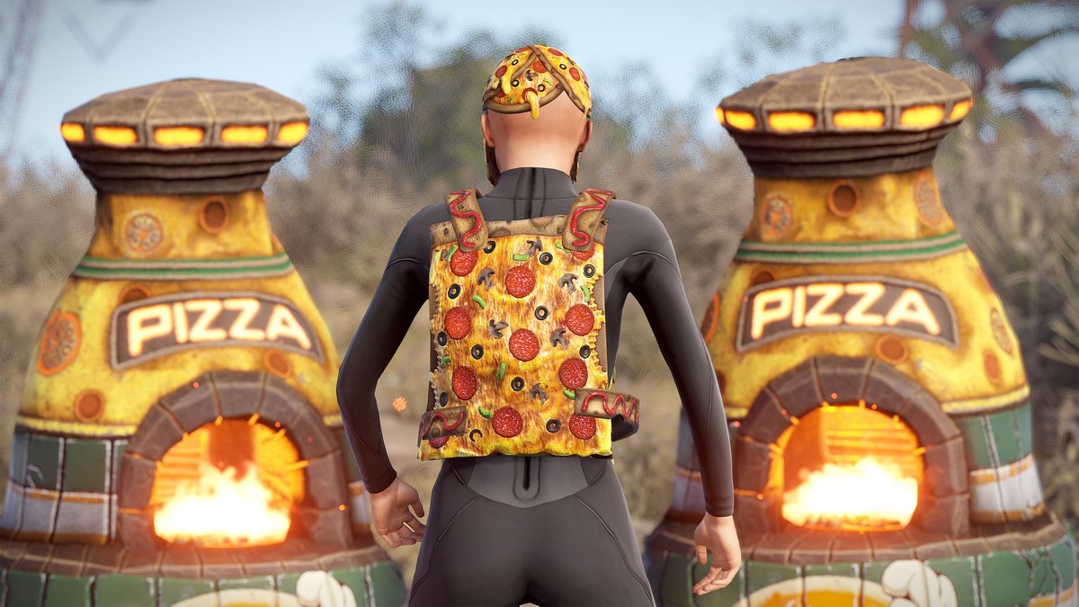 Pizza!!!!🍕 Another couple of pizzas! Hope you like it!)🍕🍕🍕
Pizza Facemask - steamcommunity.com/sharedfiles/fi…
Pizza Chest Plate - steamcommunity.com/sharedfiles/fi…
<a href="/gerrmanman/">ThatGermanGuy</a> <a href="/playrust/">Rust</a> #rustskins