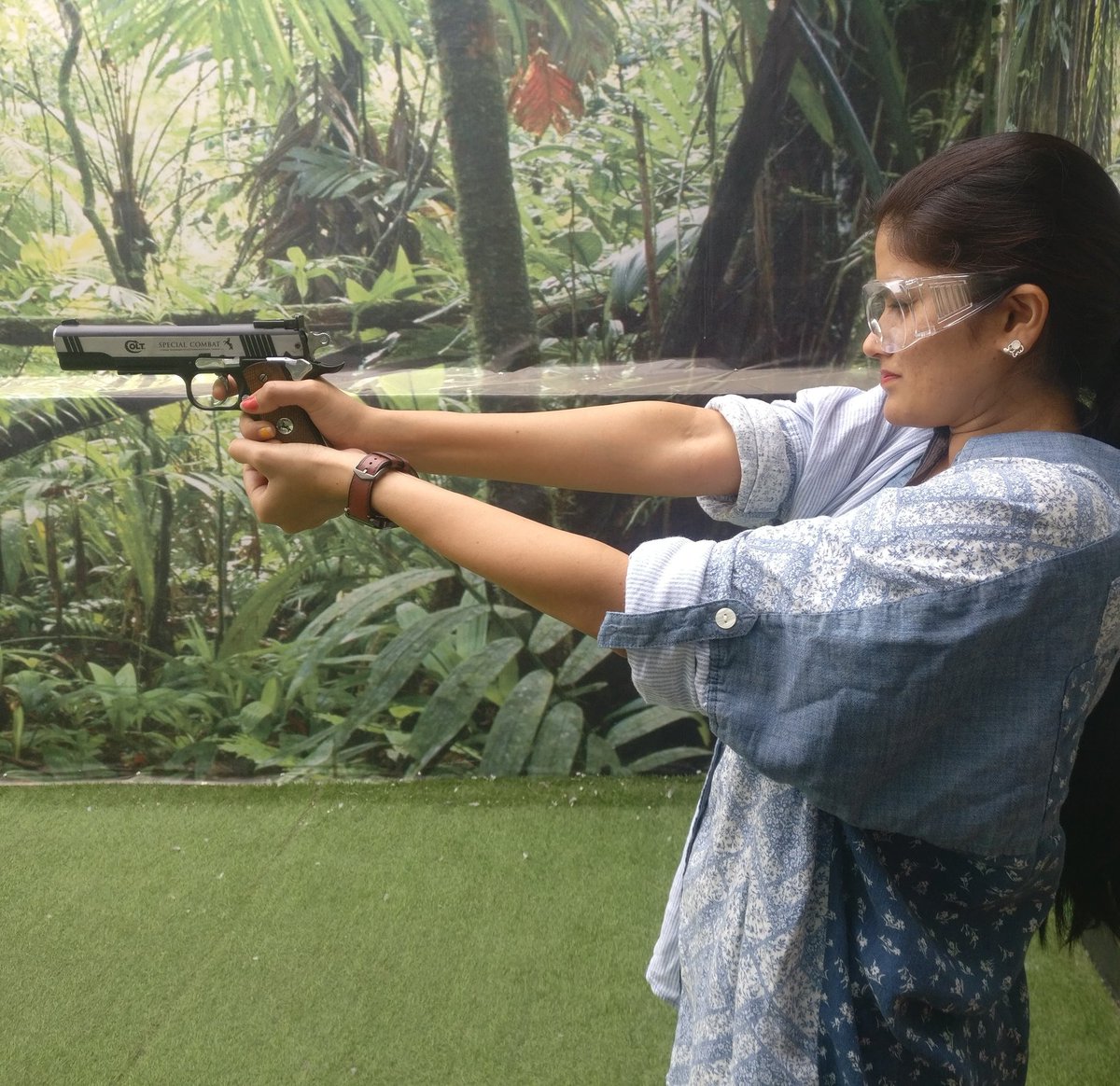 TopGunIndia's tweet image. #shootingrange #pistol #practicalshooting