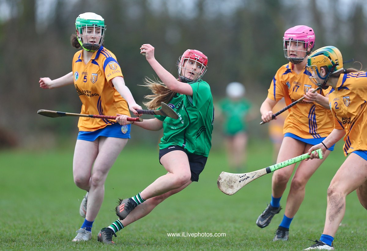 19.02.23 Dublin Camogie Minor A League. Na Fianna v Lucan Sarsfields at NAF #dublincamogie