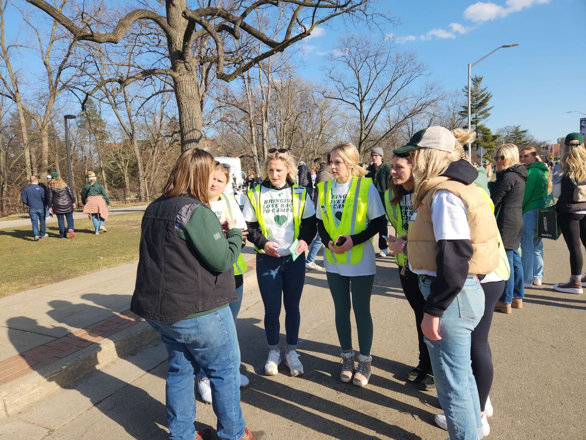 Thank you to graduate student Emily Damman who had the vision for this event and led the way, and the volunteers and donors who helped make it happen. While each student will need to process in their own way, I was so glad to be out on campus this afternoon to see the smiles.