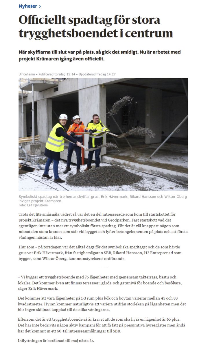 ilija_batljan's tweet photo. SBB bygger Sverige och Sverige blir allt äldre. Då behövs det trygghetsboende för äldre👍
#hållbarhet #SBB #finanstwitter #pratapengar #bopol #ESG $SBB https://t.co/46zQurP3Dp