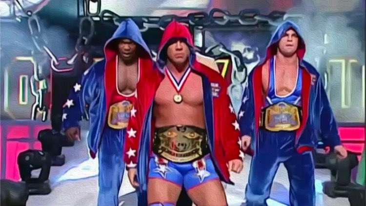 NEW EPISODE: Kurt Angle and Paul go back 20 years to discuss #TeamAngle taking on Brock Lesnar and Chris Benoit at No Way Out, as the road to #WrestleMania continues!

Catch #NWO2003 at AnglePodLinks.com! 🥇🇺🇸