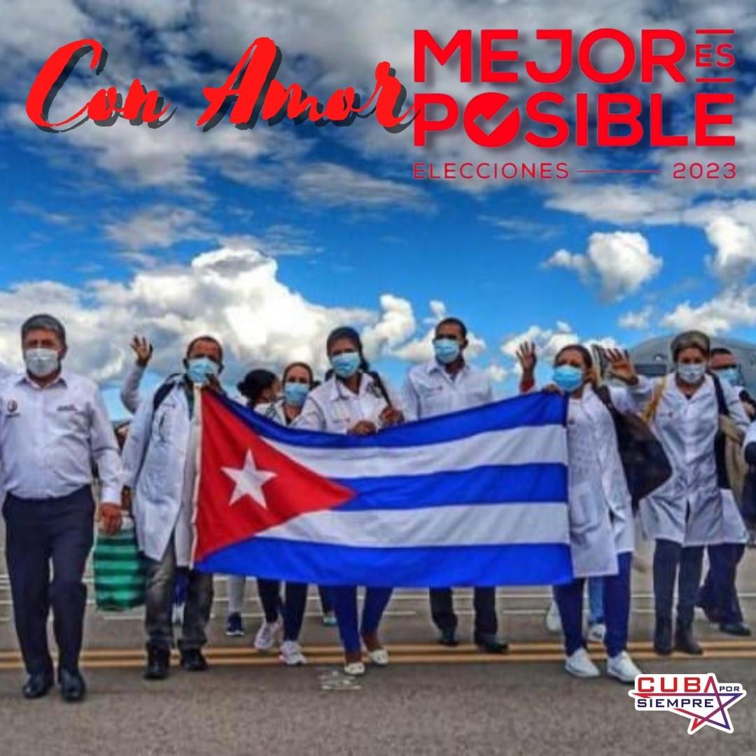 Con amor mejor es posible llevar salud, esperanza y solidaridad a los más pobres y necesitados.

🇨🇺#CubaPorLaVida  💖 #MejorEsPosible 💖 

<a href="/MINSAPCuba/">Ministerio de Salud Pública de Cuba</a> <a href="/japortalmiranda/">José Angel Portal Miranda</a> <a href="/TaniaMCruzHdez/">Dra.Tania Margarita Cruz Hernández</a>