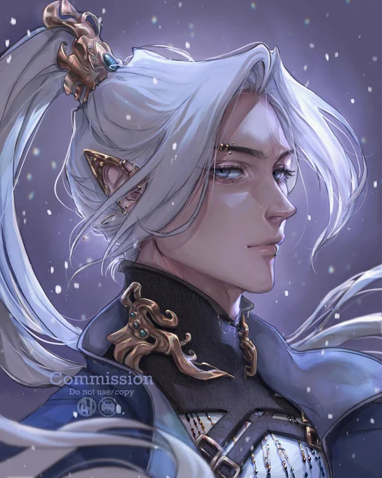 Commission for Jess (IG). Her OC Eua 