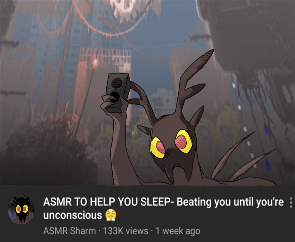 기절할때까지 스캐빈져가 패주는 ASMR