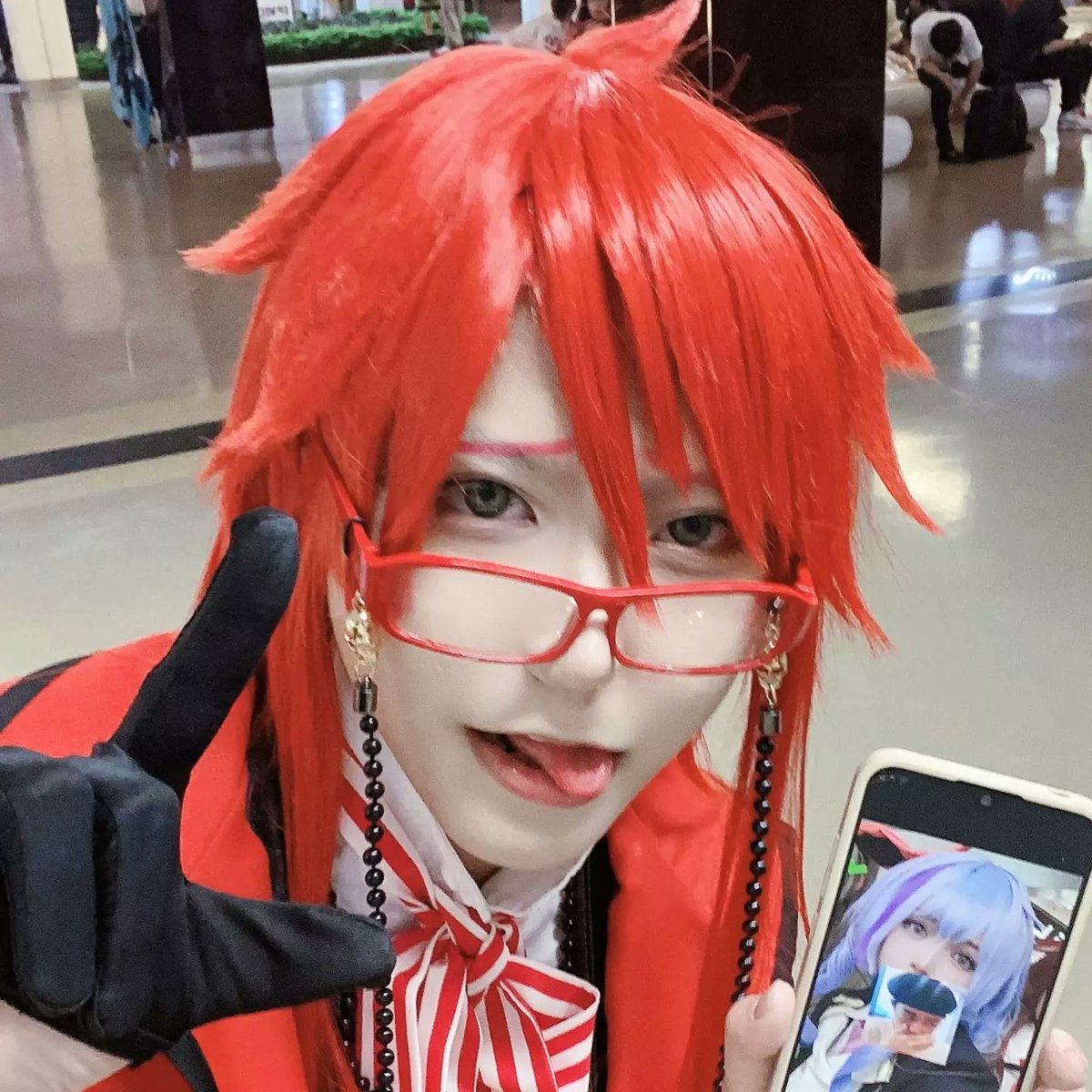 Cc88004189's tweet photo. ♡～death～♡
#blackbutler #cos #cosplay #cosplayer https://t.co/3MNnpoRIxN
