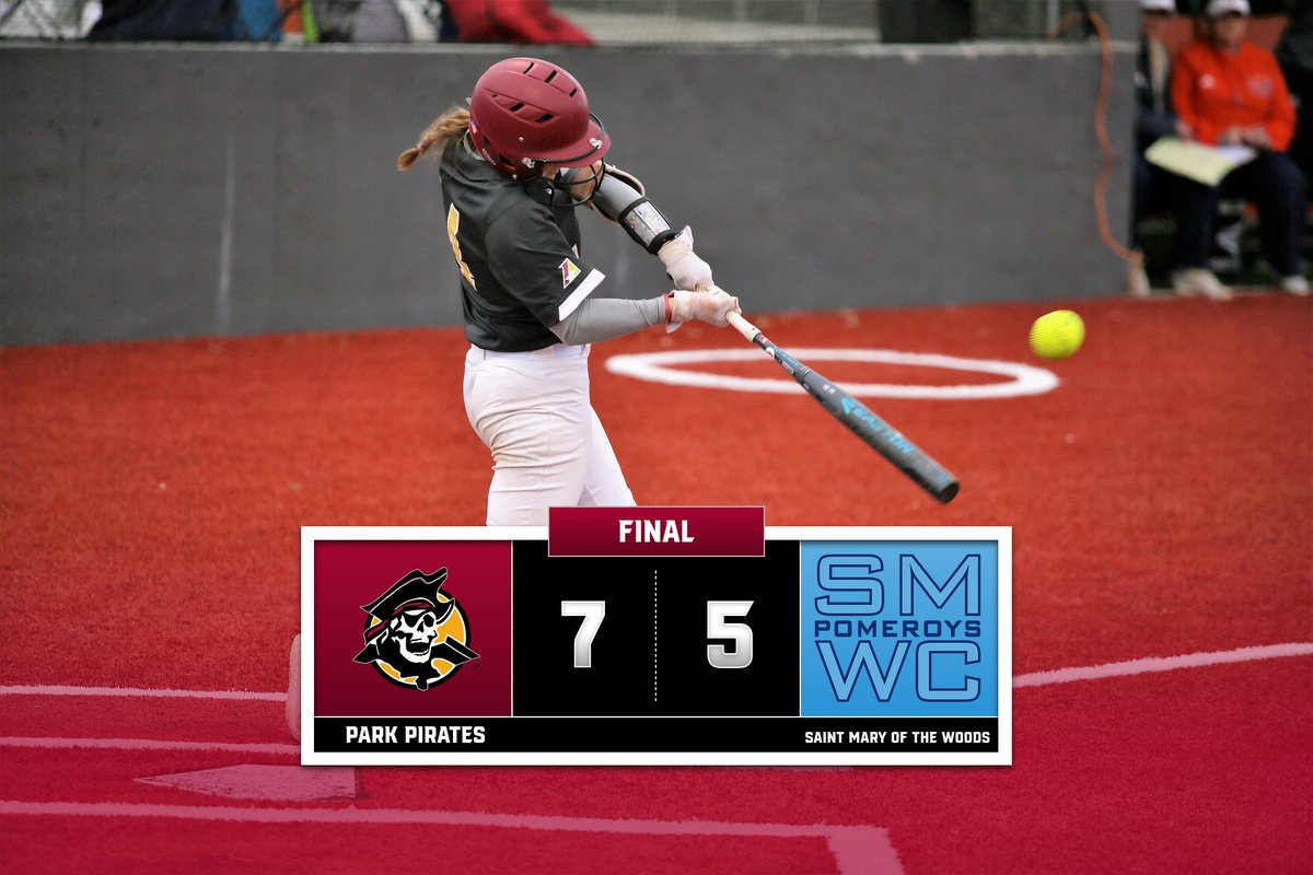 🥎, 🚨WALK-OFF🚨
<a href="/park_softball95/">Park Pirates Softball</a>'s Dani Klein delivered in the clutch with a 3-run HR in the 🔽7th for the win over (RV) <a href="/SMWCAthletics/">𝐒𝐌𝐖𝐂 𝐀𝐭𝐡𝐥𝐞𝐭𝐢𝐜𝐬</a>, 7-5!#GoPirates 🏴‍☠️