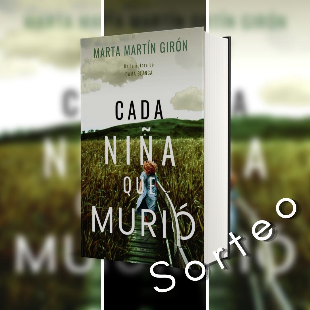 MartaMGiron's tweet image. ¡Sorteo de CADA NIÑA QUE MURIÓ!
Muy buenas, lectores. Os invito al sorteo de:
🏆1 libro en tapa blanda, firmado y dedicado
🥇5 digitales

Para participar necesitas:
👉🏽Seguirme + RT a este tweet.

Fácil, ¿no?
⏳Fecha del sorteo: 25/02/23 a las 12:00h.
Solo España
¡Suerte! 🍀🙂