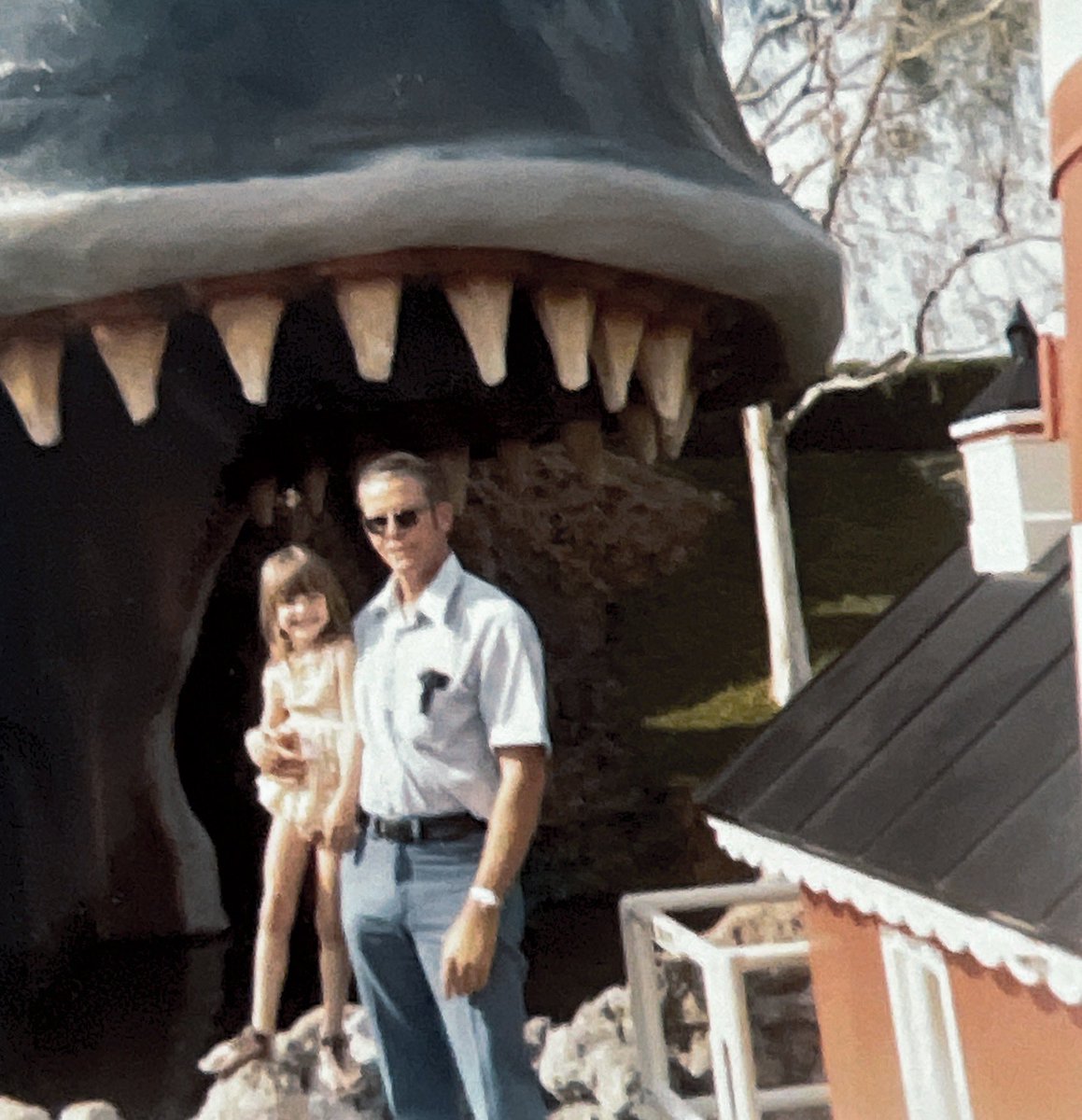 Dad and I at Disneyland. I think it’s 1972. #missmydad