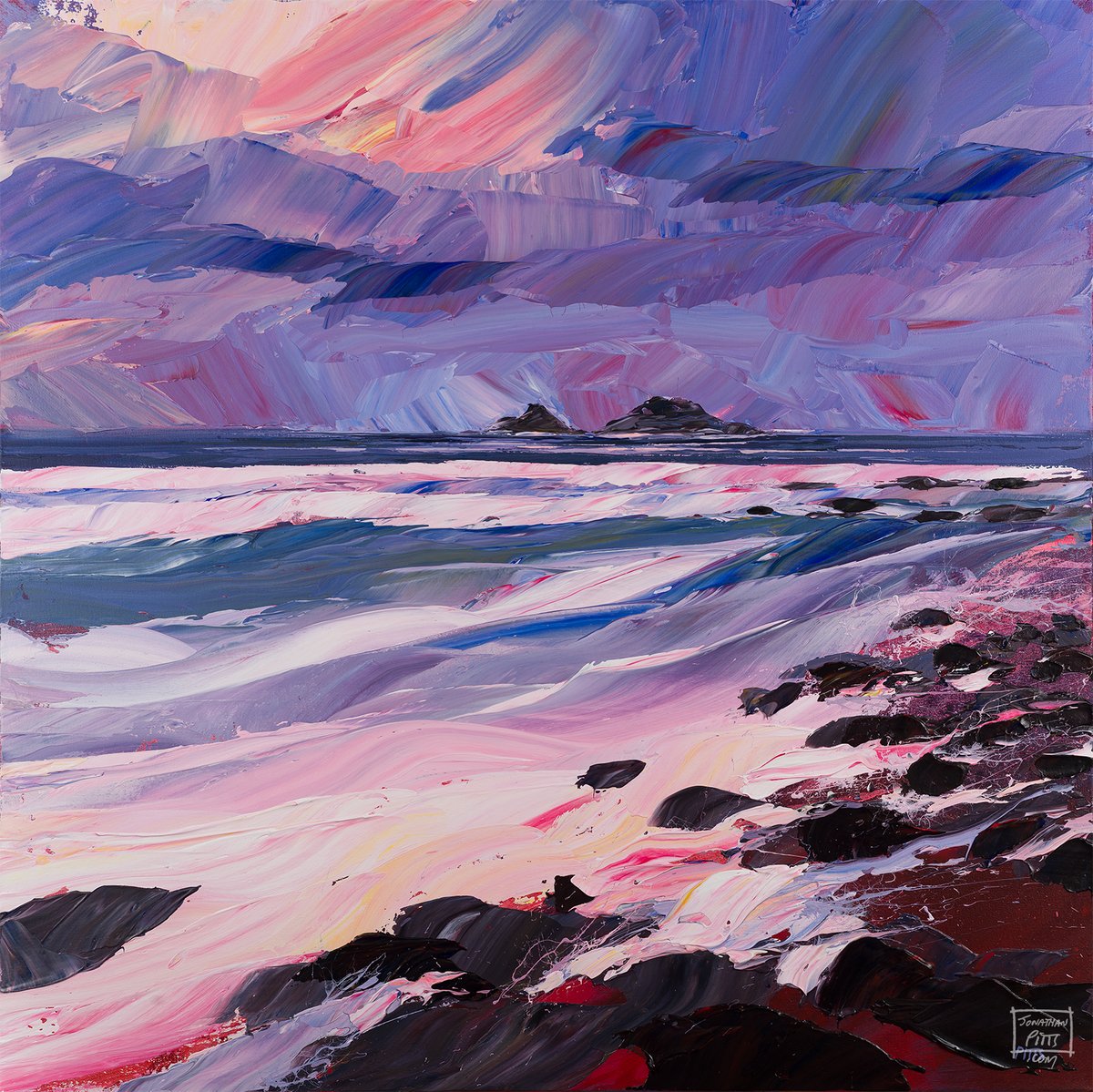 New #artwork available through <a href="/CotswoldContem1/">Cotswold Contemporary</a> 
Incoming Tide II
100cm x 100cm
Click on the links in the painting to view.
#cornishart #oceanart
#oceanlover #oceanwaves #seascape