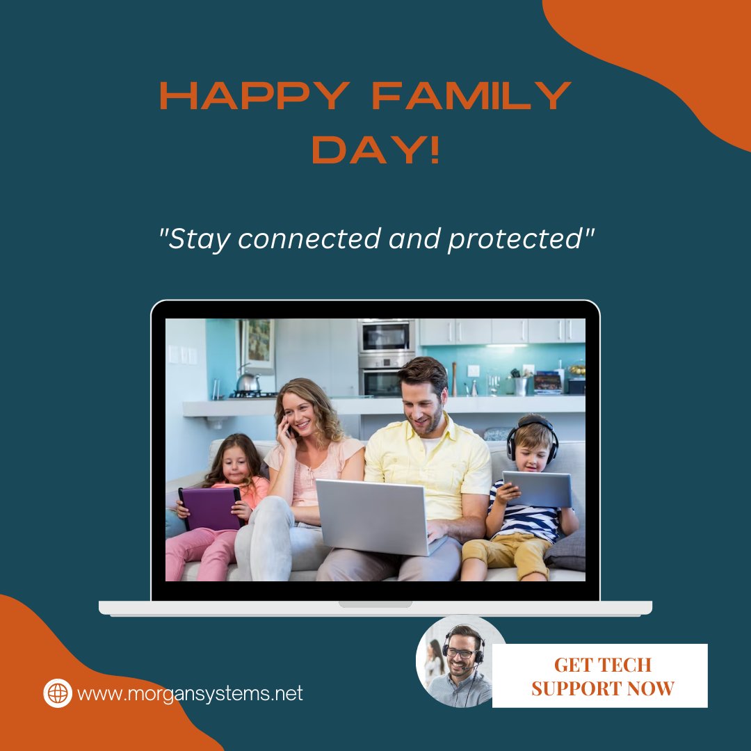 We  work hard to give you the best solutions to your needs so your family can enjoy worry-free browsing. #DallasTexas #ManagedServicesProvider #MorganSystems #CybersecuritySolutions #FamilyConnectedAndSecure #DallasIT