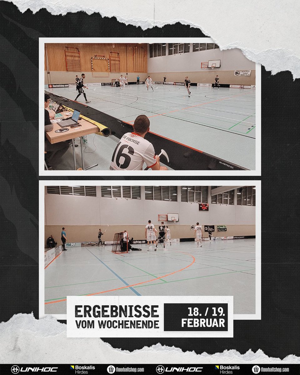 FloorballDessau's tweet photo. ► Ergebnisse vom Wochenende 18. / 19. Februar 2023

#floorballdessau #blackwolves #psv90dessau #spieltag #ergebnisse #floorball #unihockey #salibandy #innebandy #unihoc #sachsenanhalt #fvsa #dessau #floorballmatch #saison https://t.co/2fi676FFgJ