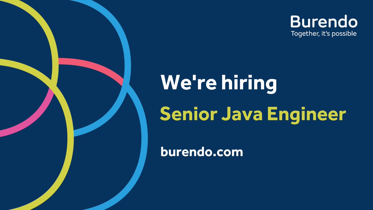 burendoUK's tweet image. Burendo is growing fast, and as we grow, we’re looking for a Senior #JavaEngineer to work with us on a Hybrid contract basis.
Do you have #financialservices experience and a passion for engineering? This could be the role for you. Find out more at ▶️ ow.ly/RK3g50MVcJV
