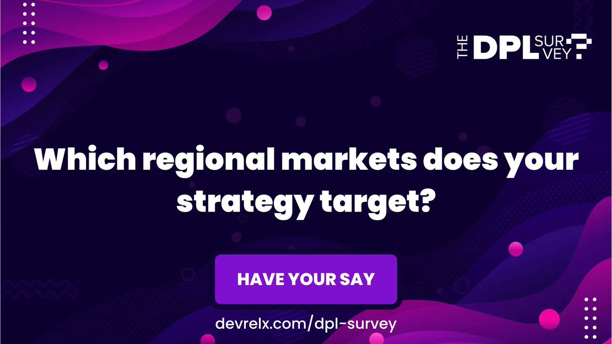 SlashDataHQ's tweet photo. Did you know it only takes 8 minutes to contribute in our initiative to elevate the #devrel and developer marketing industry via sharing your experience? Take our Developer Program Leaders survey here https://t.co/8CJrsIyf7a  #DevRelX #survey https://t.co/aQNEwpuldF