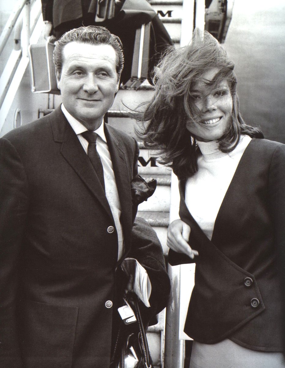 Patrick Macnee #JohnSteed Diana Rigg #EmmaPeel #TheAvengers