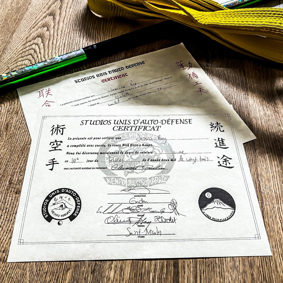 jroy024's tweet photo. Recommencer à zéro 25 ans plus tard, ceinture blanche faite 🤩

Starting back from scratch 25 years later, white belt done 🤩 https://t.co/JjiHquwq20