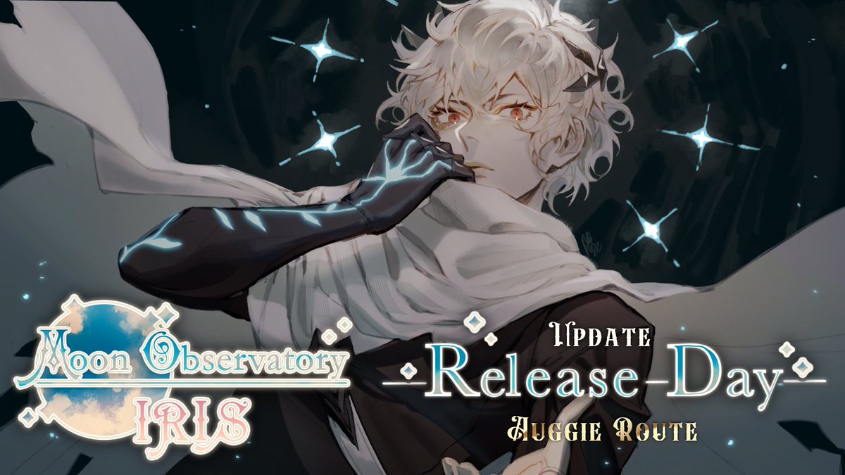 MoonObservatory's tweet image. π The Moon Observatory Iris update is out now!
This is a FREE update if you already own the game.
Enjoy Auggie's route, a final sendoff to the MOI cast and voice acting to go with it.
Thanks for the memories, MO Iris!!
π¨ @gravitydusty