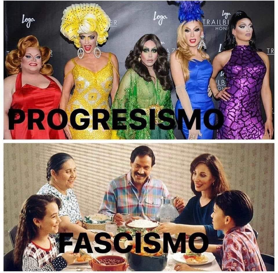 Según la visión “progre”, así es su realidad. 🥱⬇️👨🏻‍💻