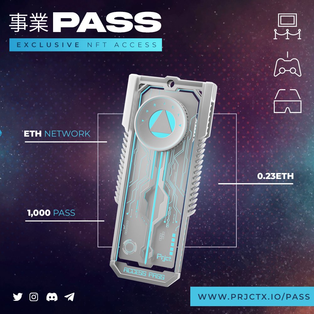 PrjctToken's tweet photo. Time has finally come! Prjct Pass launching 3/3/23 https://t.co/0rs5cuI9Ou #defi #collection #eth #nftart #nft #NFTProjects https://t.co/jjobKvRW27