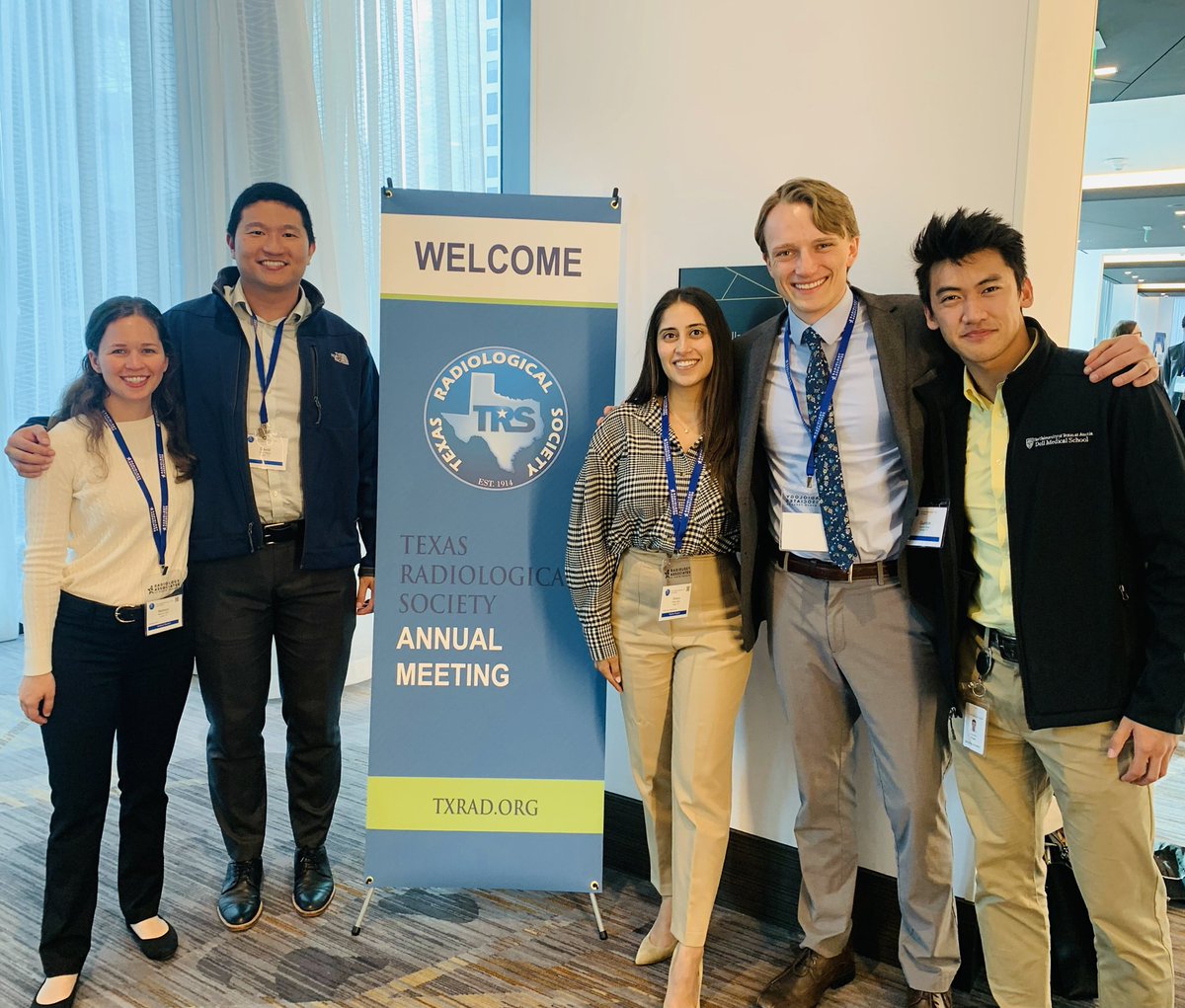 sahuja124's tweet photo. Really enjoyed the medical student symposium at #trs2023 this weekend with our Dell Med fam! It’s amazing to have this type of exposure as a student @TxRadSociety https://t.co/kHcPAVHQ7c