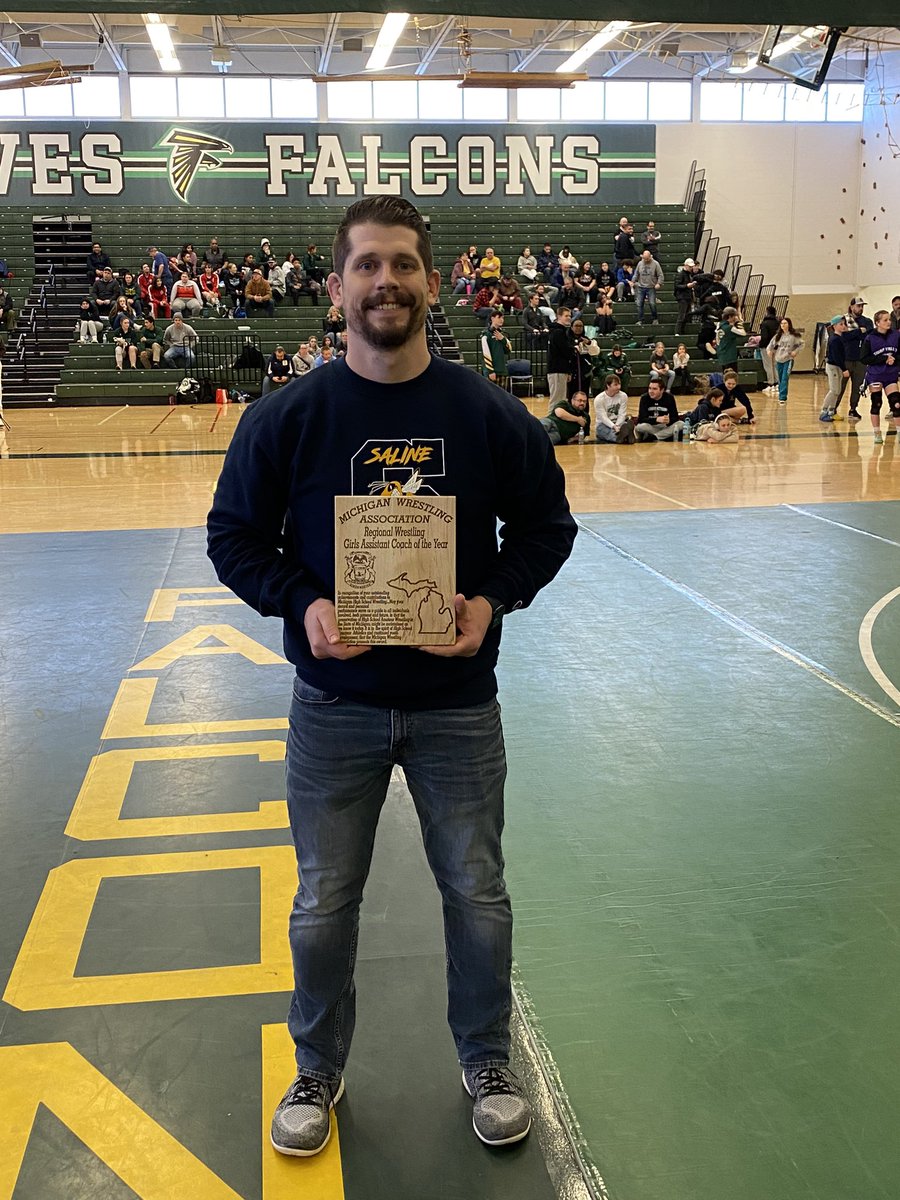 Congratulations to Coach Sherman, 2023 Regional Girls Assistant Coach of the Year!