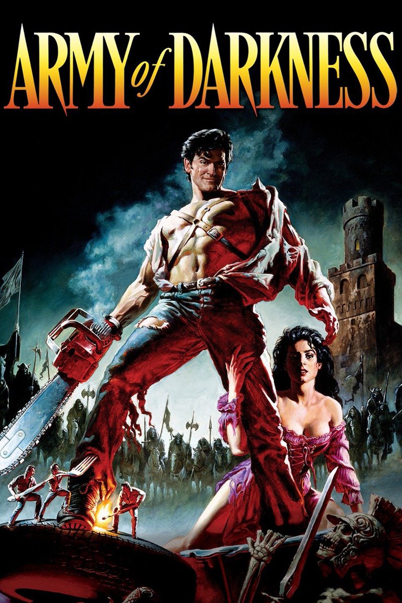 Happy 30th anniversary to this masterpiece 🙌

#ArmyOfDarkness #EvilDead #HorrorMovies