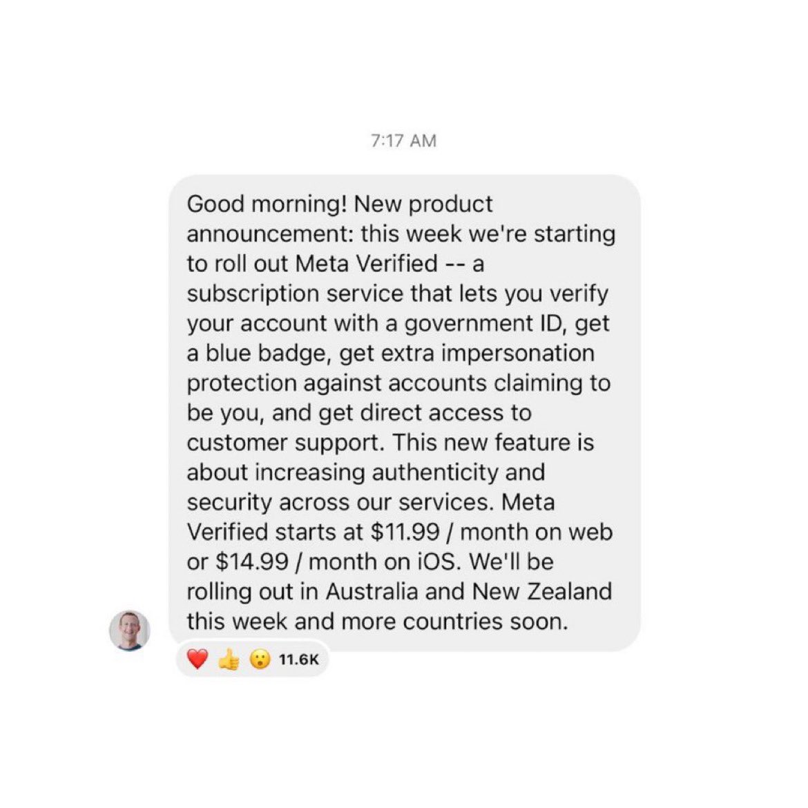 LAmag's tweet photo. LATEST: Paid Verification is coming to Facebook and Instagram per Zuckerberg’s announcement
on Sunday. https://t.co/fBauYbdbHN
