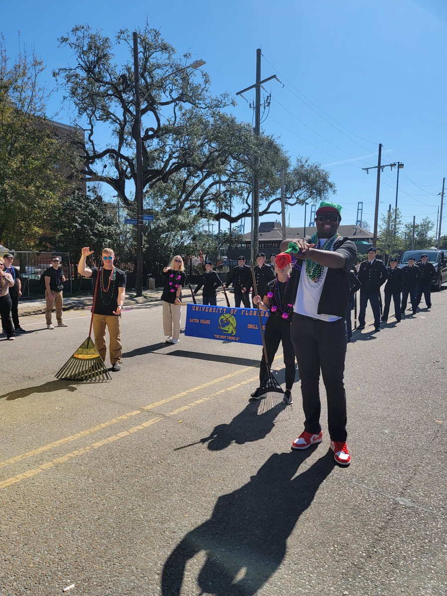 NOLA_Maya's tweet photo. Carnival Time Waaaaayyyy Uptown with @_cjones63 #GoGATORSππ§‘ππ #ThothSunday https://t.co/wyxoyTfDGL