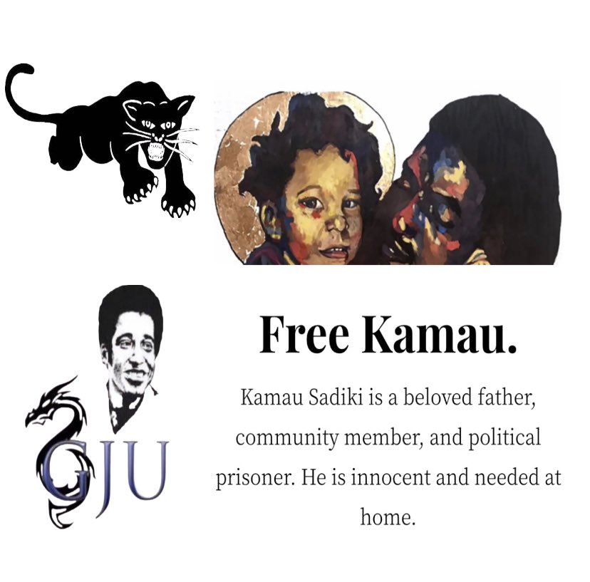 #freekamausadiki 🐉 Happy Birthday #KamauSadiki former Black Panther, Community Member, Father, And Political Prisoner. Help Bring Awarness to His Case and Bring Kamau Home. ❤️🖤💚 follow the official @freekamausadiki 

#freeemall #BlackHistoryMonth 
#politicalprisoners