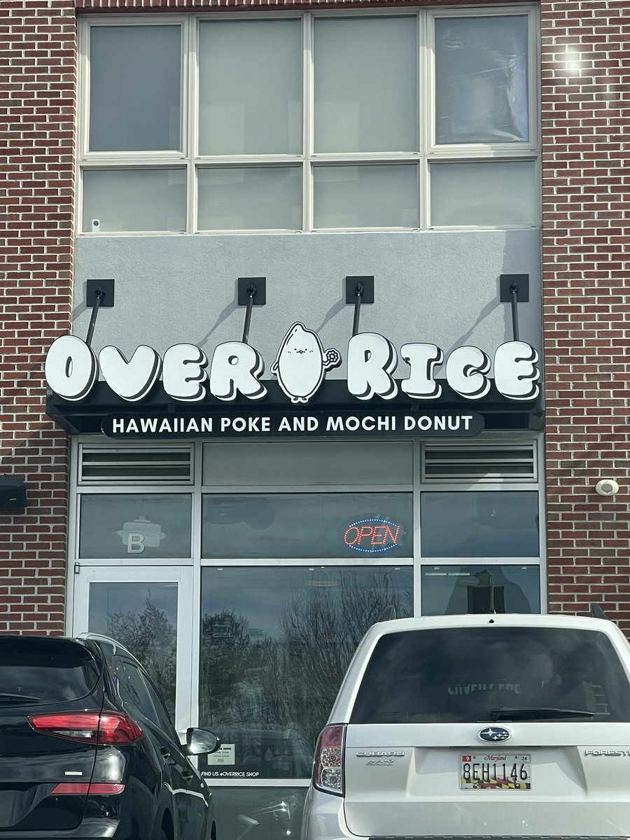 JWRJrSP's tweet photo. #OverRice in Ellicott City is amazing!!! Highly recommend! 10/10 #Poke #Mochi #MochiDonuts #HawaiianPoke #EllicottCity #LocalBusiness https://t.co/kILo8YIcFk