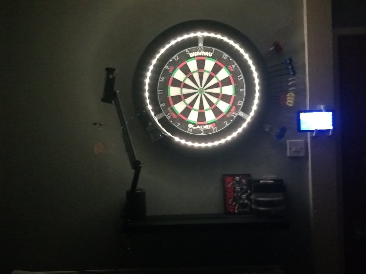 rabbyg's tweet image. Setup complete 🎯😍💪👌 #DARTS #LOVETHEDARTS #HOMEBUILD