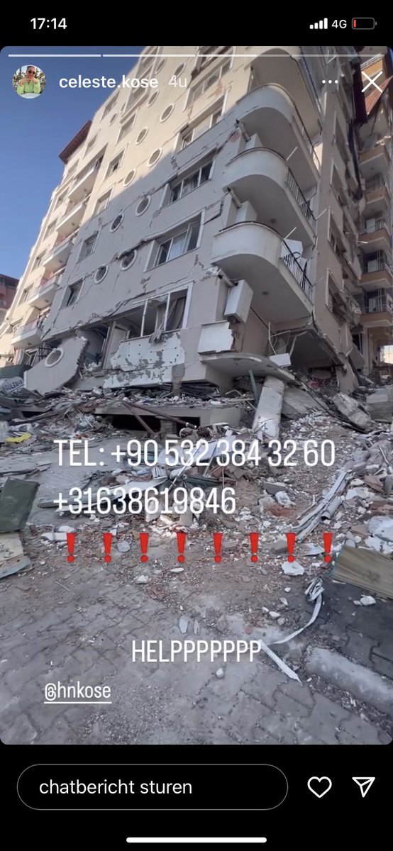 JeanineV's tweet photo. PLEASE RETWEET | We still didn’t find Selahatin Köse. We presume he is under the rubble in Odabasi Ma Ugur Mumcu Bul 86/1. Anyone any news about this #dutchmen? #Antakya #Hatay #earthquaketurkey #deprem @AFADBaskanlik @AFADHatay @AFADTurkiye https://t.co/RGGHW4Mi6J