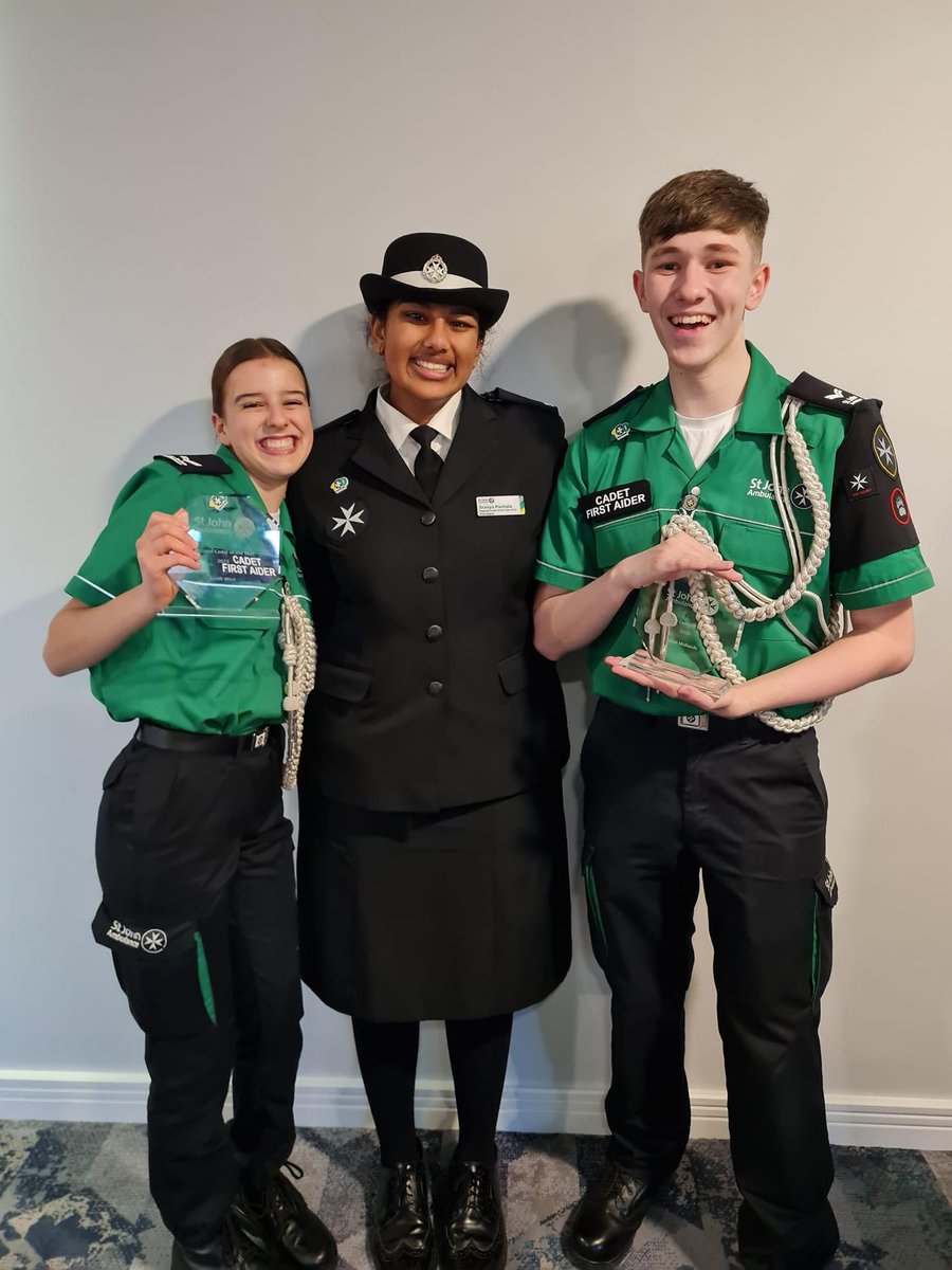 SJASSWYouth's tweet photo. A massive congratulations to @kenzie_foulkes who has today been appointed as the #WestMidlands Regional Cadet of the Year. Flying the flag for @SJASSWYouth and @SJASSW very well deserved!
#SJAYouth #SJACadets #Staffordshire #Shropshire #Wolverhampton https://t.co/9Gczrf98xZ